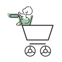 Thumbnail for Anwendung an einem Einkaufswagen als Schmutzschutz