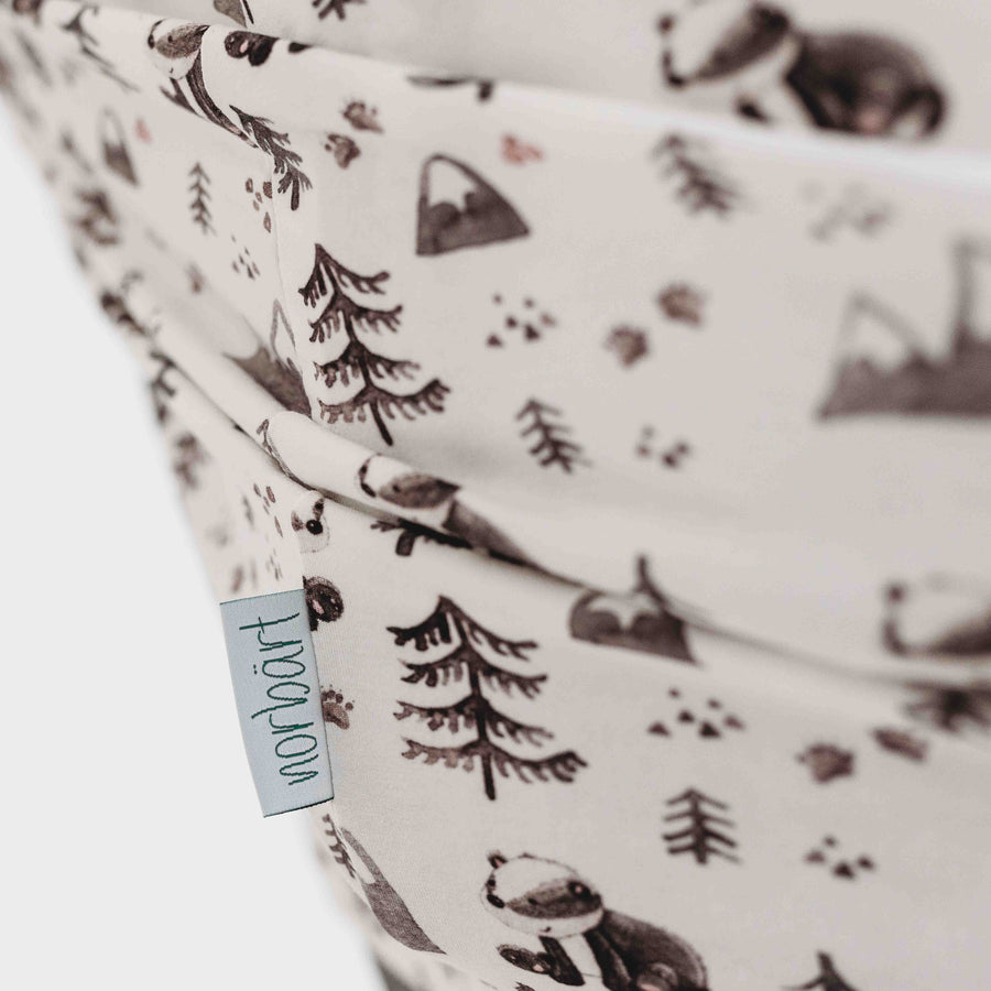 norbärt - das Beschützmichtuch DACHS AM BERG