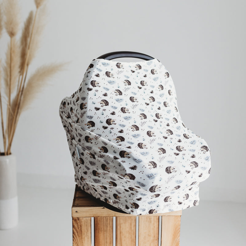 norbärt - das Beschützmichtuch IGEL & ZAPFEN