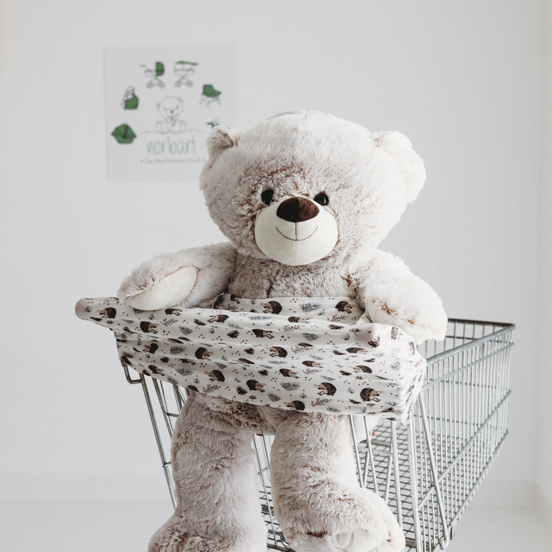 norbärt - das Beschützmichtuch IGEL & ZAPFEN