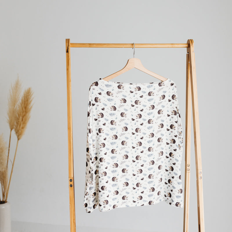 norbärt - das Beschützmichtuch IGEL & ZAPFEN