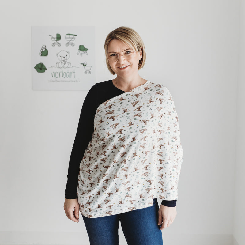 norbärt - das Beschützmichtuch FELDHASE