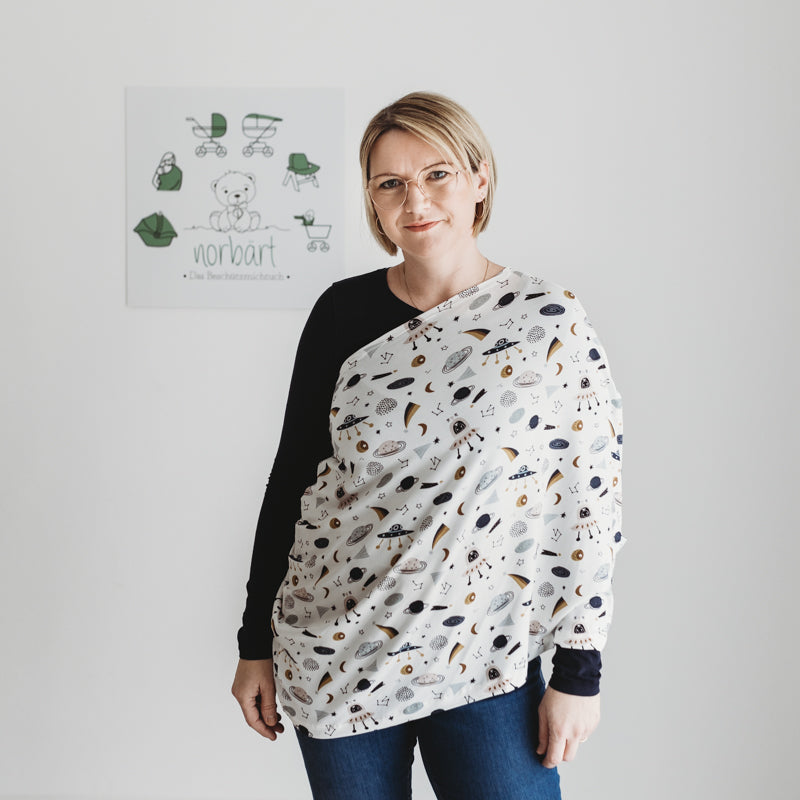 norbärt - das Beschützmichtuch WELTALL